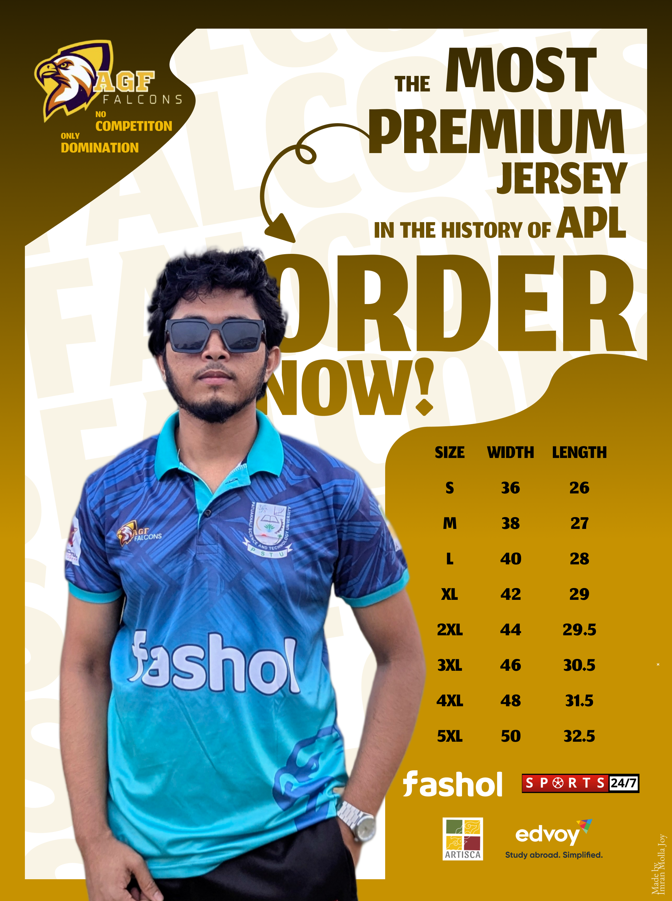 Sale Poster for AGF Falcons